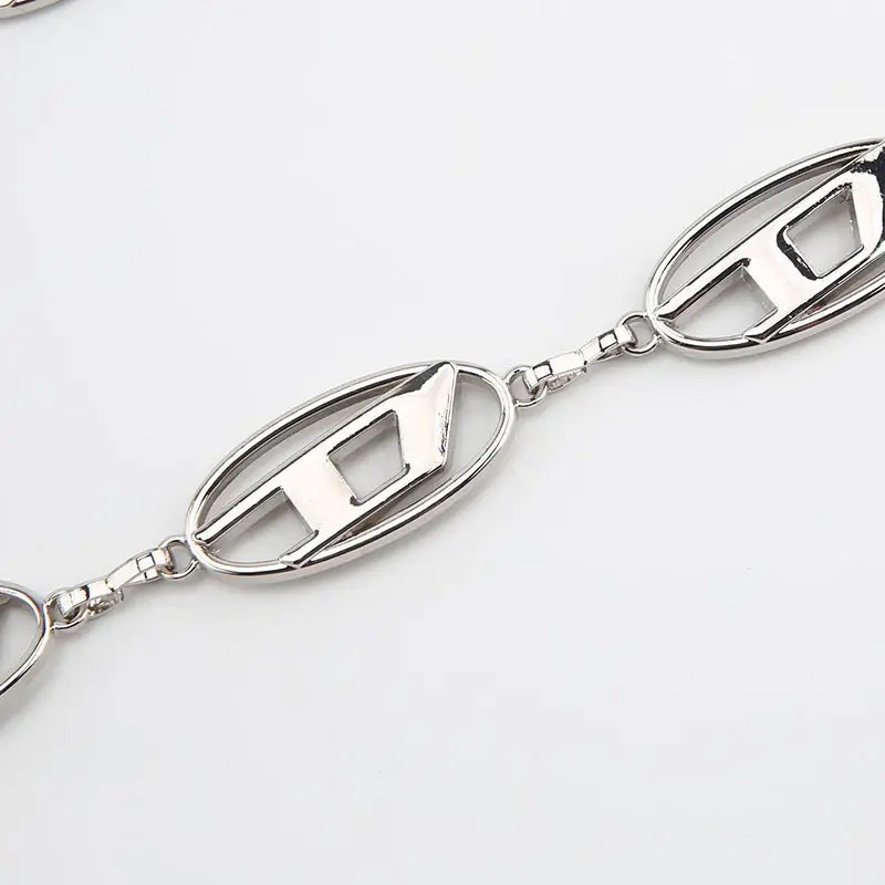 Retro Silver Chain Waist Belt for Men Women - Image 5
