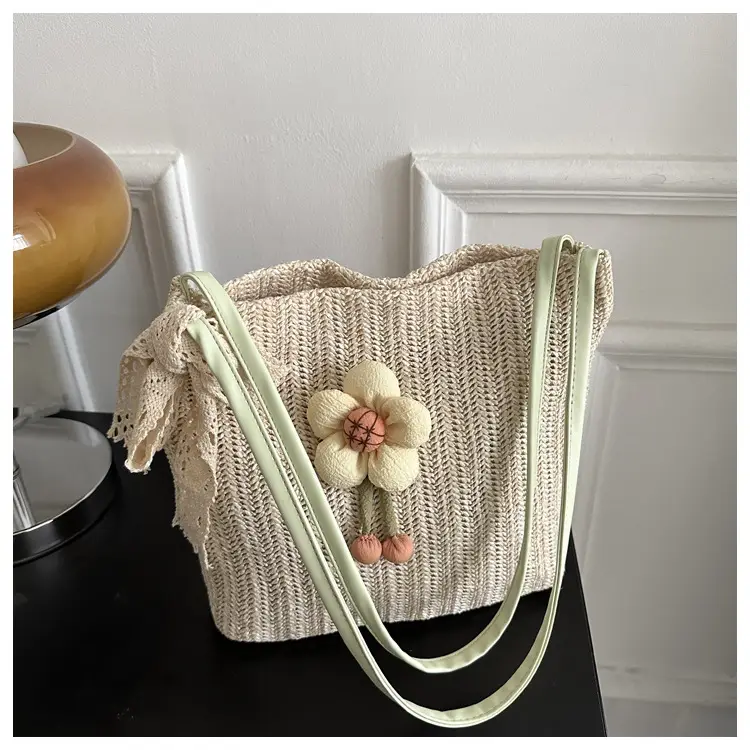 Woven Straw Shoulder Bag 2023 Summer New Arrival — feature 20