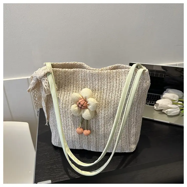 Woven Straw Shoulder Bag 2023 Summer New Arrival — feature 23