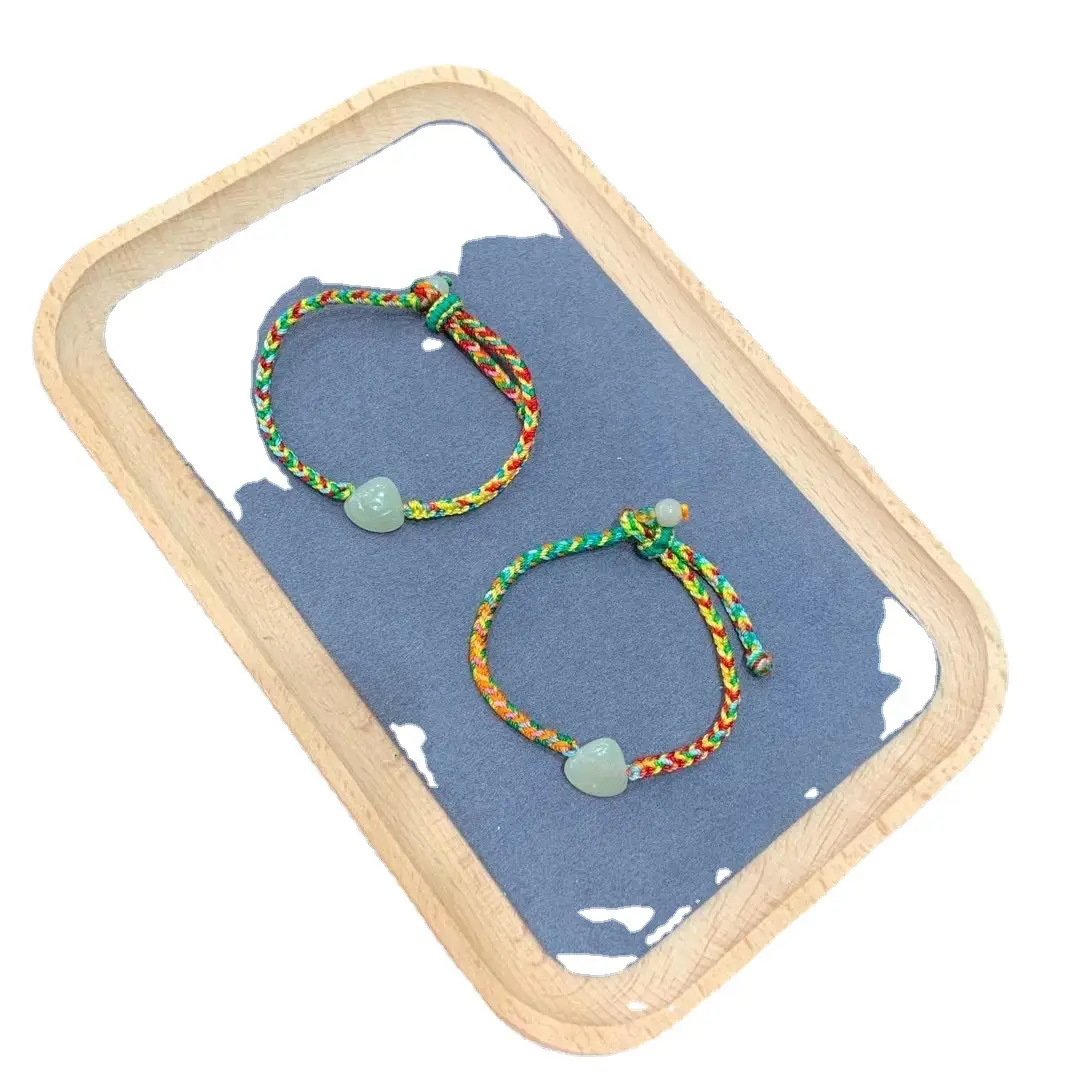 Natural Hetian Jade Dragon Boat Festival Bracelet for Men Women - Image 5