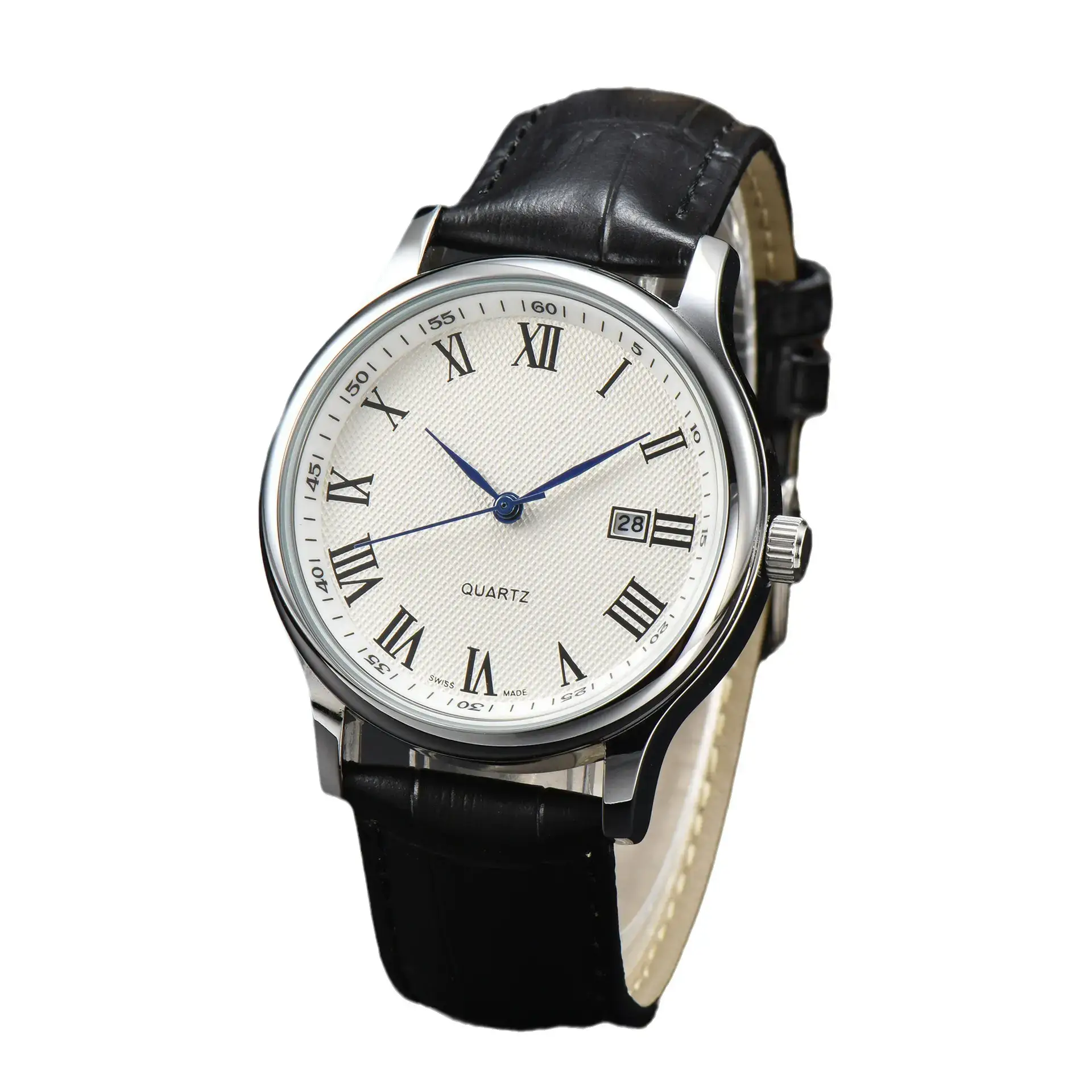 2023 Women's Roman Numeral Quartz Watch Brown Leather Band - Image 8