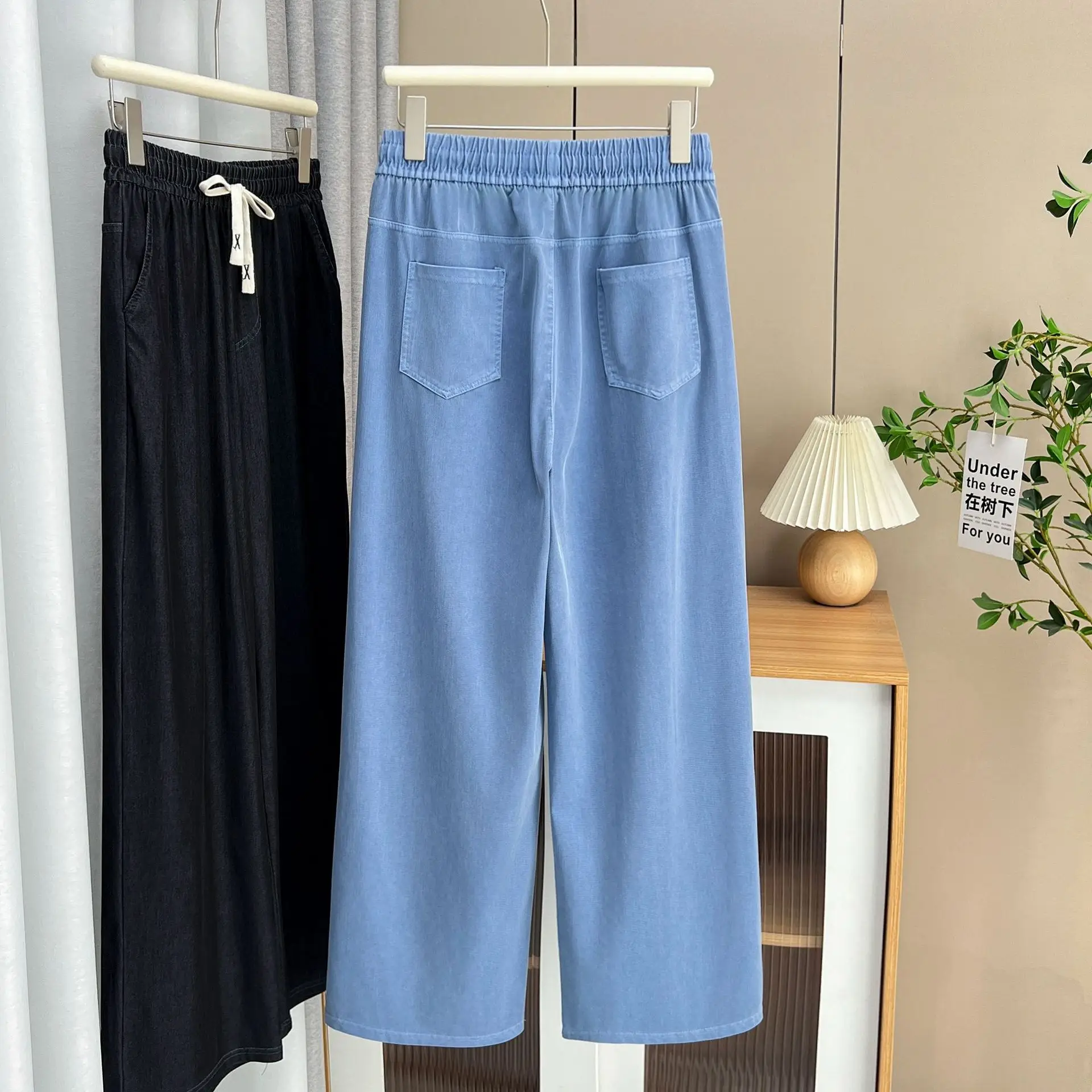 Women Slimming Denim Pants Plus Size Summer Wear