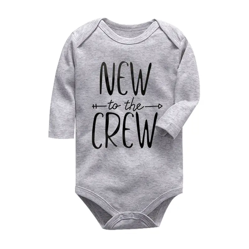 Baby Long Sleeve Body Suit Navy Blue Cloud Print