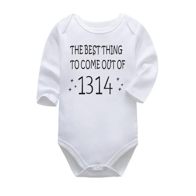 Baby Long Sleeve Body Suit Navy Blue Cloud Print