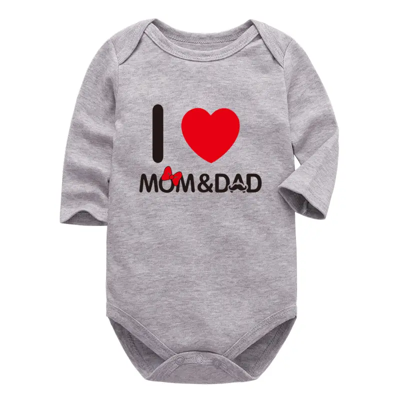 Baby Long Sleeve Body Suit Navy Blue Cloud Print