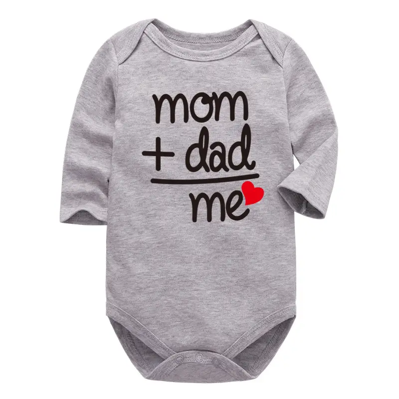 Baby Long Sleeve Body Suit Navy Blue Cloud Print