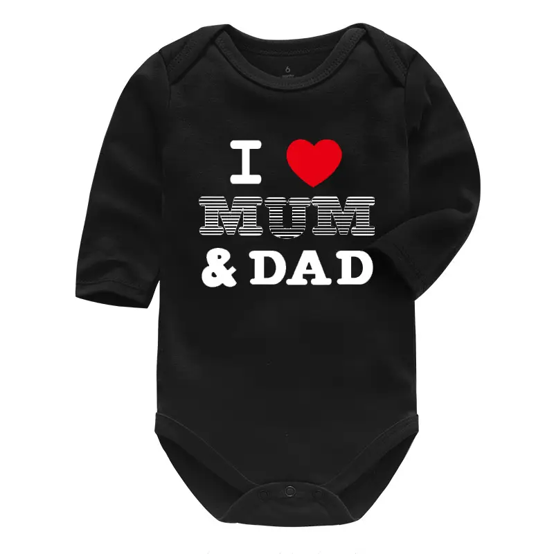 Baby Long Sleeve Body Suit Navy Blue Cloud Print