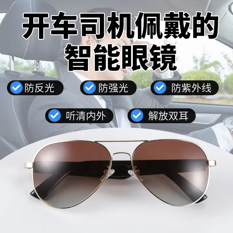 Bluetooth Smart Glasses with Touch Control - Image 3