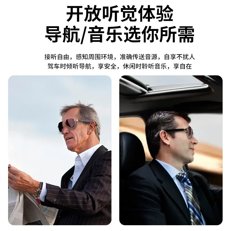 Bluetooth Smart Glasses with Touch Control - Image 4