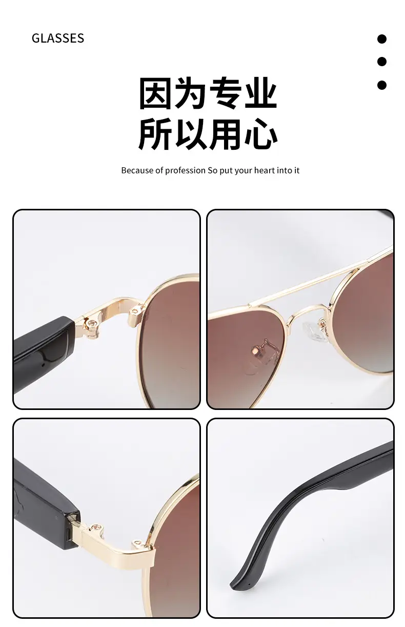 Bluetooth Smart Glasses with Touch Control — feature 15