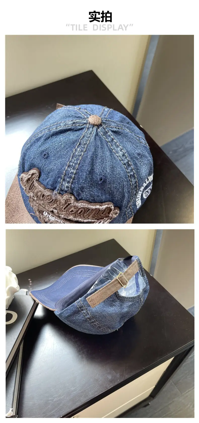 American Retro Brim Cap Women Men Summer Baseball Cap — feature 6
