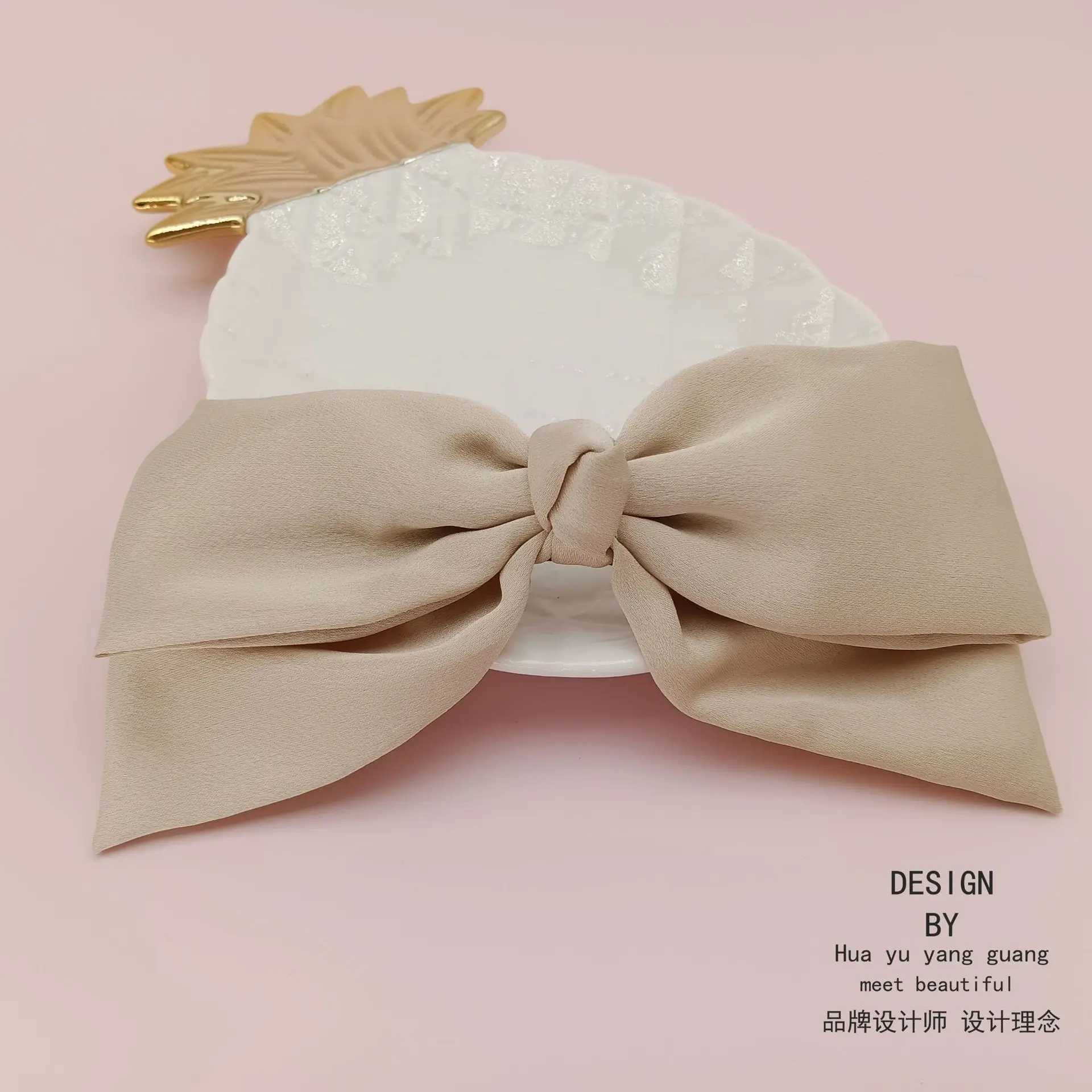 Black Big Bow Hair Clip for Women Spring Style — feature 7
