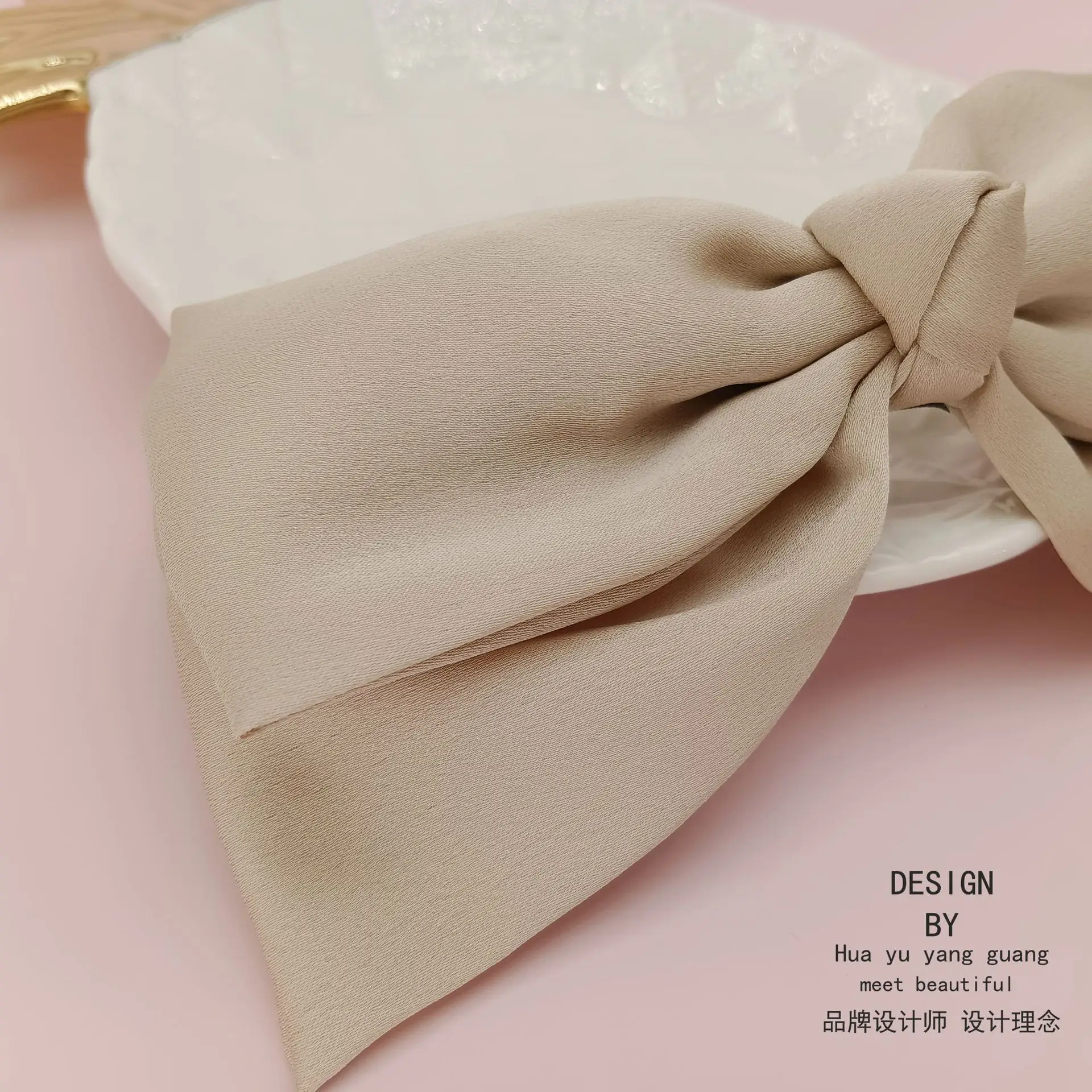 Black Big Bow Hair Clip for Women Spring Style — feature 8