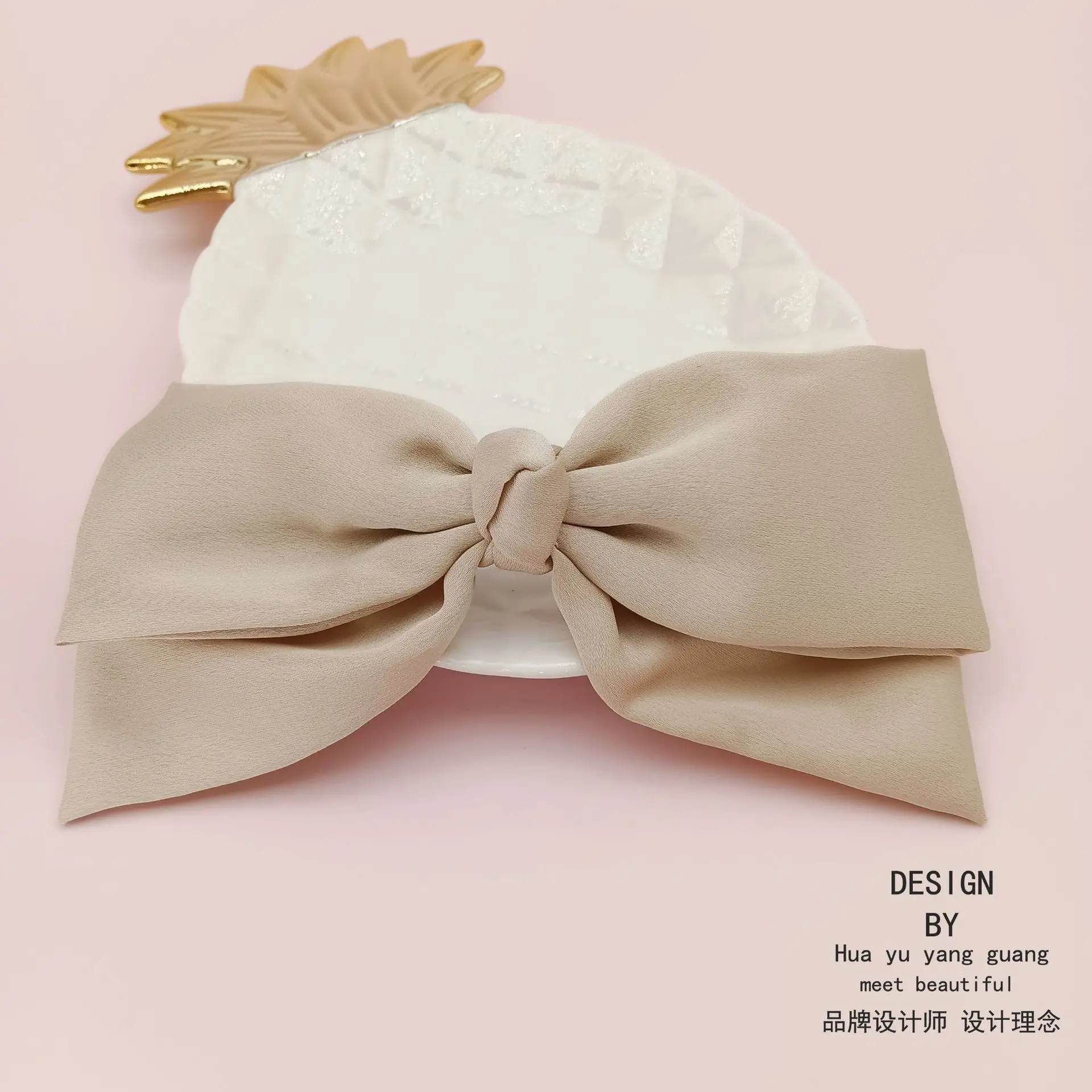 Black Big Bow Hair Clip for Women Spring Style — feature 9
