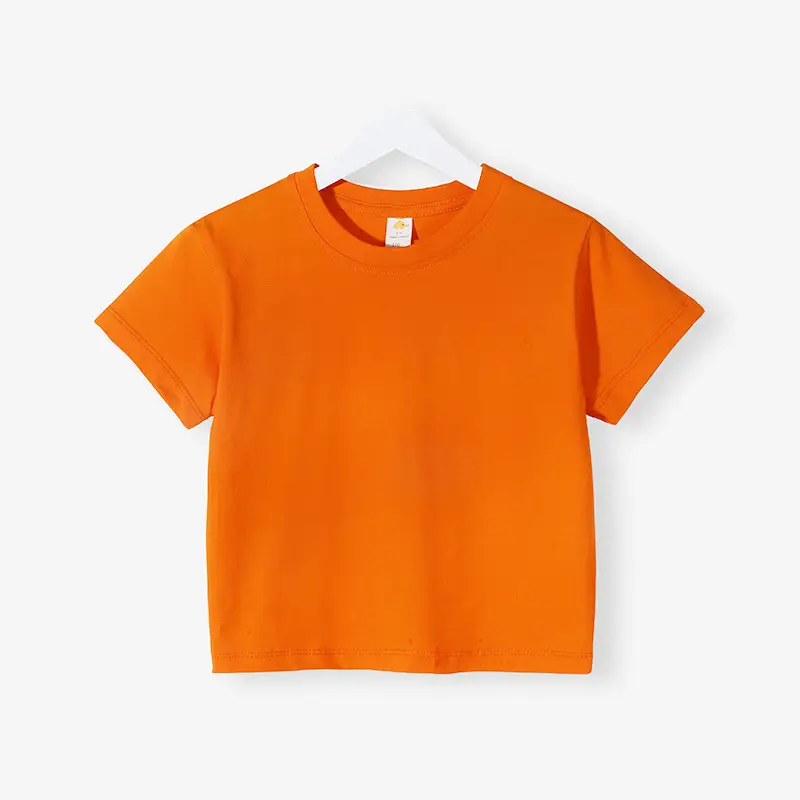 Pink Kids T-Shirt Round Neck Short Sleeve Medium Large