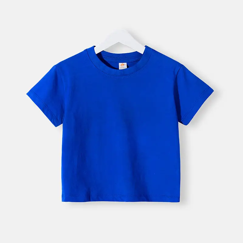 Pink Kids T-Shirt Round Neck Short Sleeve Medium Large
