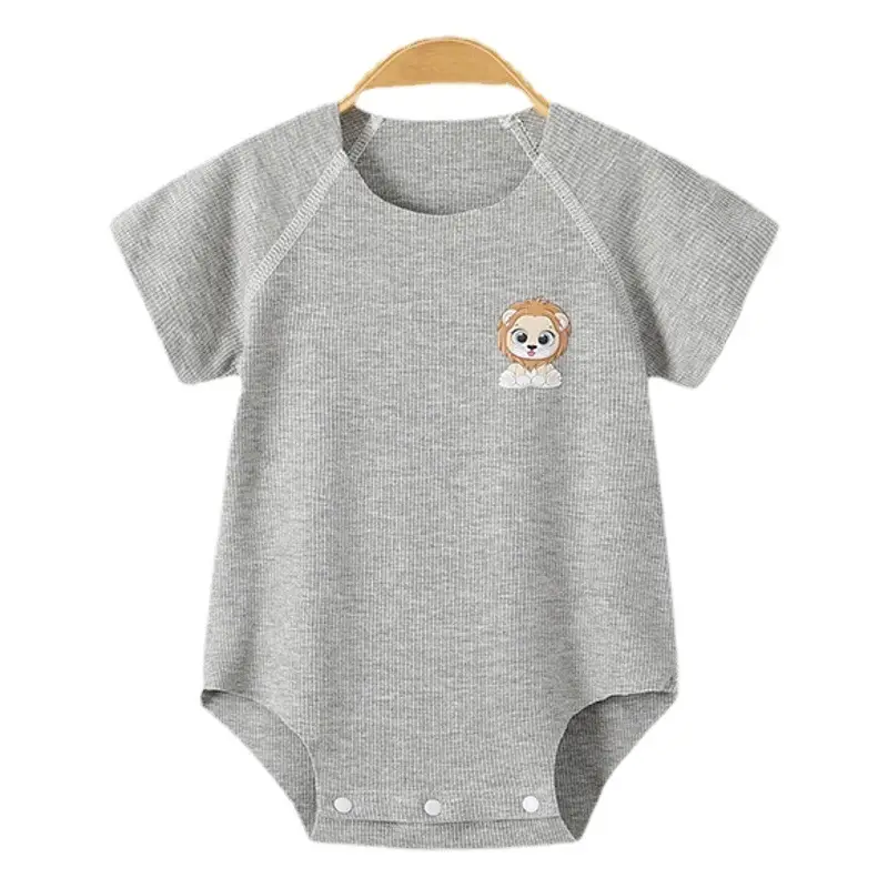 Black Baby Onesie with Cute Child Print