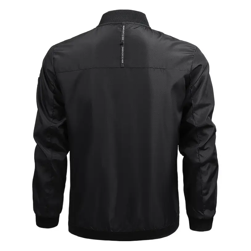 2023 Men's Grey Bomber Jacket Large Casual Sports Wear