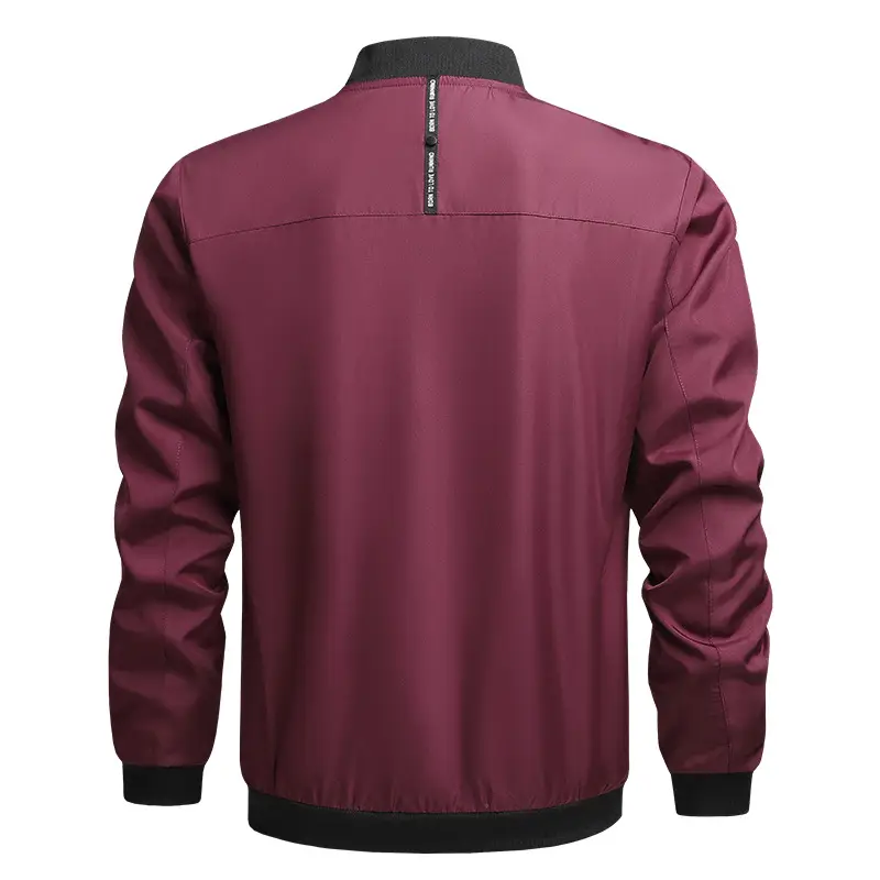2023 Men's Grey Bomber Jacket Large Casual Sports Wear — feature 16