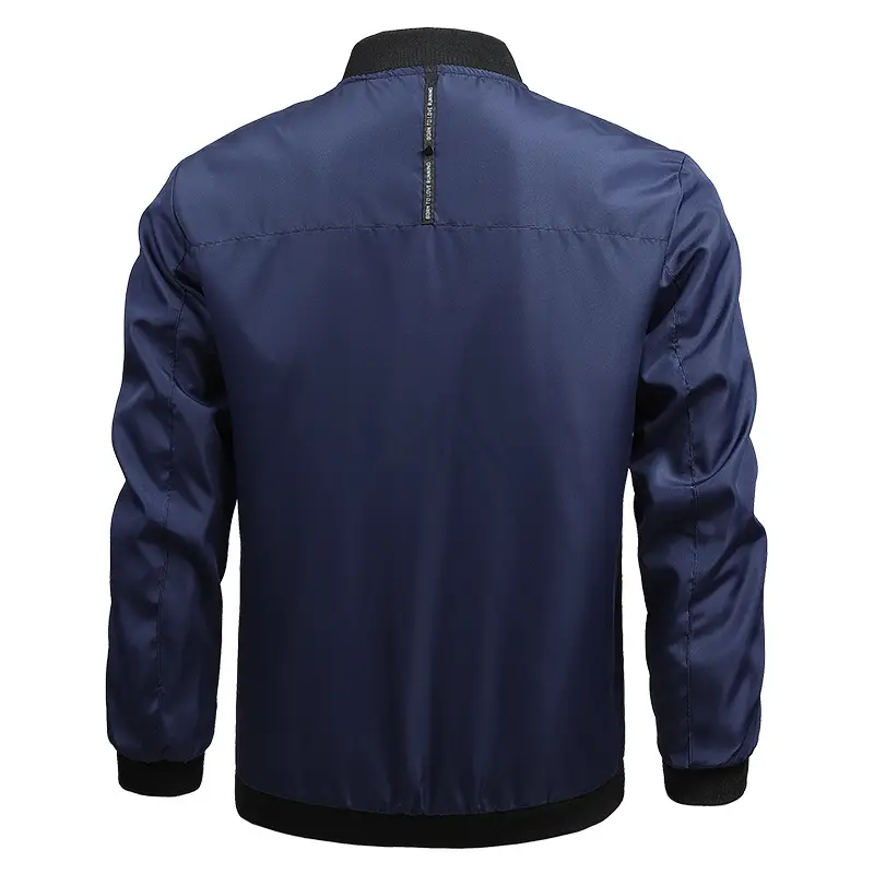 2023 Men's Grey Bomber Jacket Large Casual Sports Wear — feature 9