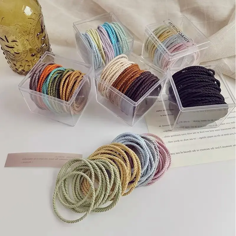 50 Box High Elastic Color Hair Ropes for Women — feature 8