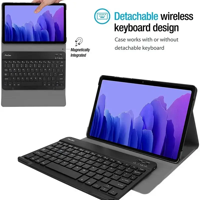 A7 Bluetooth Keyboard Protective Case with Comfortable Rebound