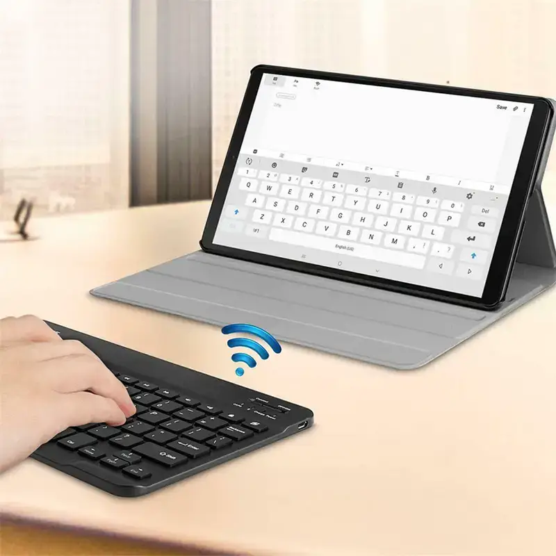 A7 Bluetooth Keyboard Protective Case with Comfortable Rebound — feature 11