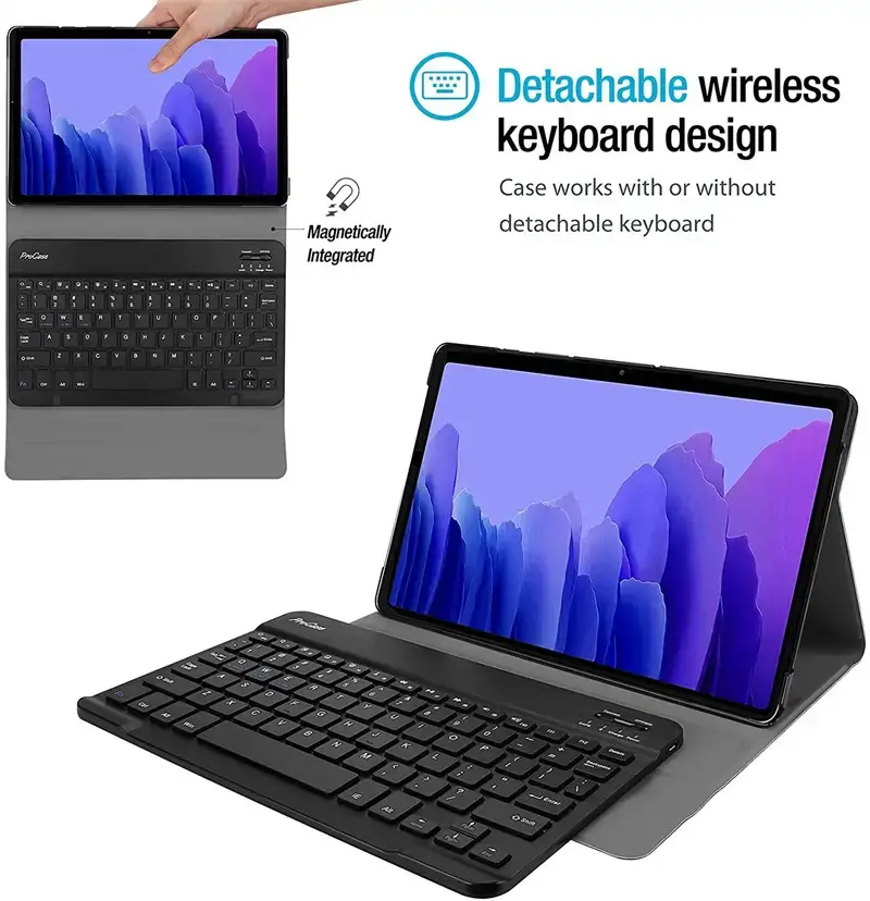A7 Bluetooth Keyboard Protective Case with Comfortable Rebound — feature 4