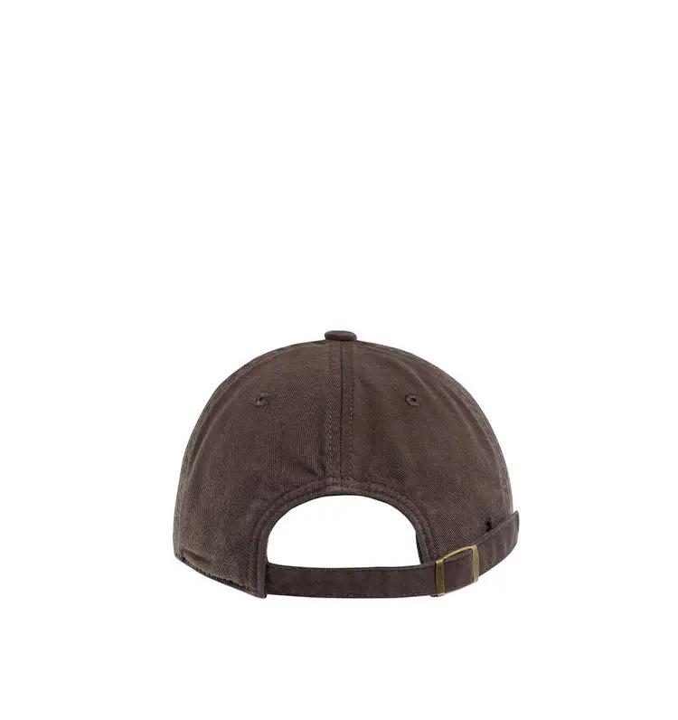 Japanese Style Sunscreen Embroidered Baseball Cap for Men Women Brown — feature 12