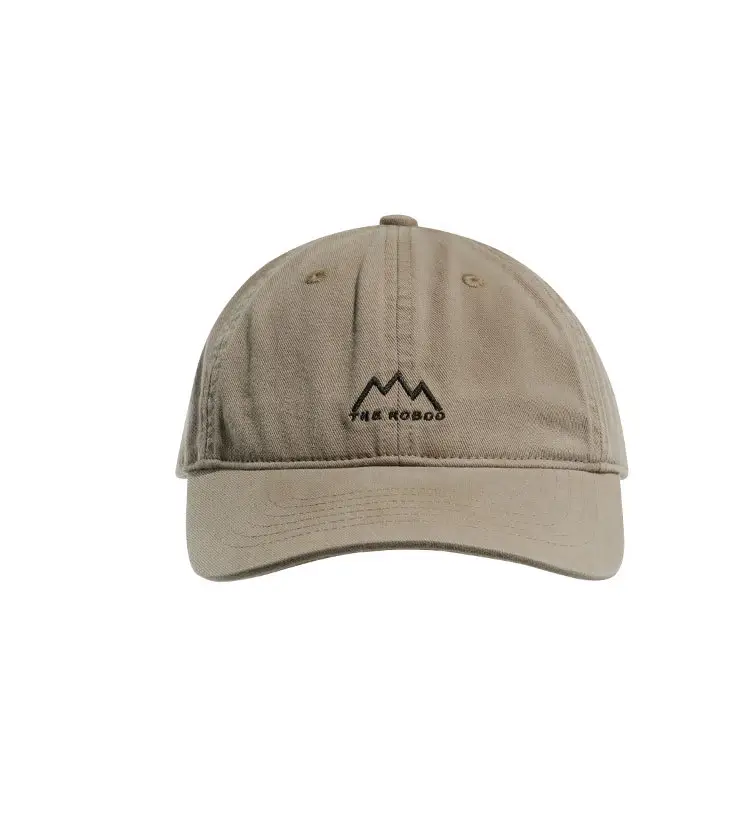 Japanese Style Sunscreen Embroidered Baseball Cap for Men Women Brown — feature 13