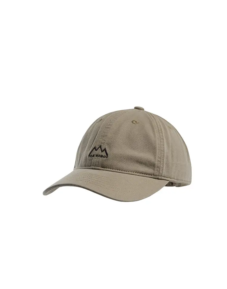 Japanese Style Sunscreen Embroidered Baseball Cap for Men Women Brown — feature 14