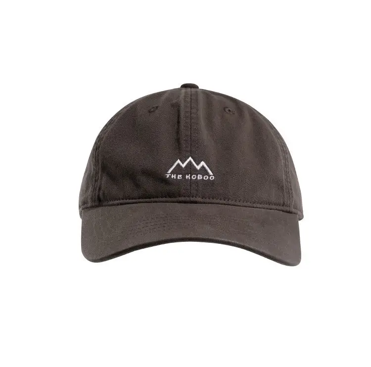 Japanese Style Sunscreen Embroidered Baseball Cap for Men Women Brown — feature 9