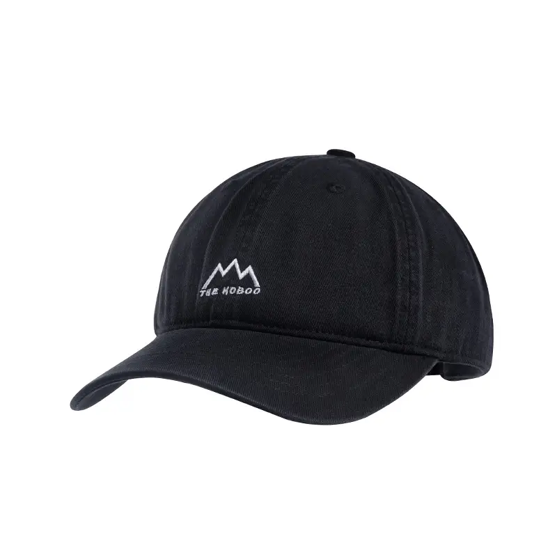 Japanese Style Sunscreen Embroidered Baseball Cap for Men Women Brown - Image 2