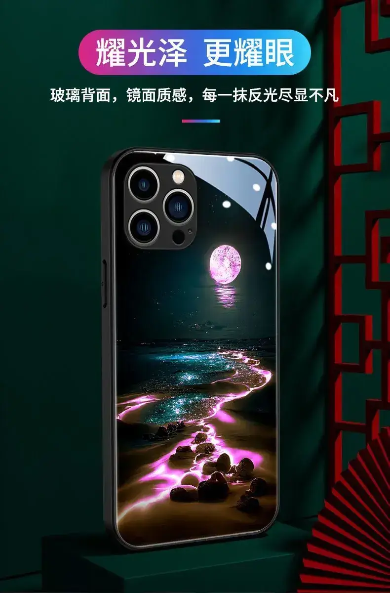 iPhone 17 Pro Max Phone Case Moon Sea Design — feature 12