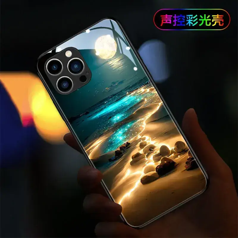 iPhone 17 Pro Max Phone Case Moon Sea Design - Image 3