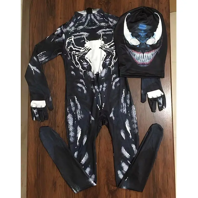 Children Spider-Man Black Tights Cosplay Suit - Image 10
