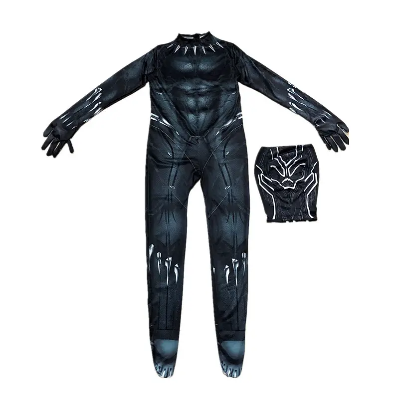 Children Spider-Man Black Tights Cosplay Suit - Image 11
