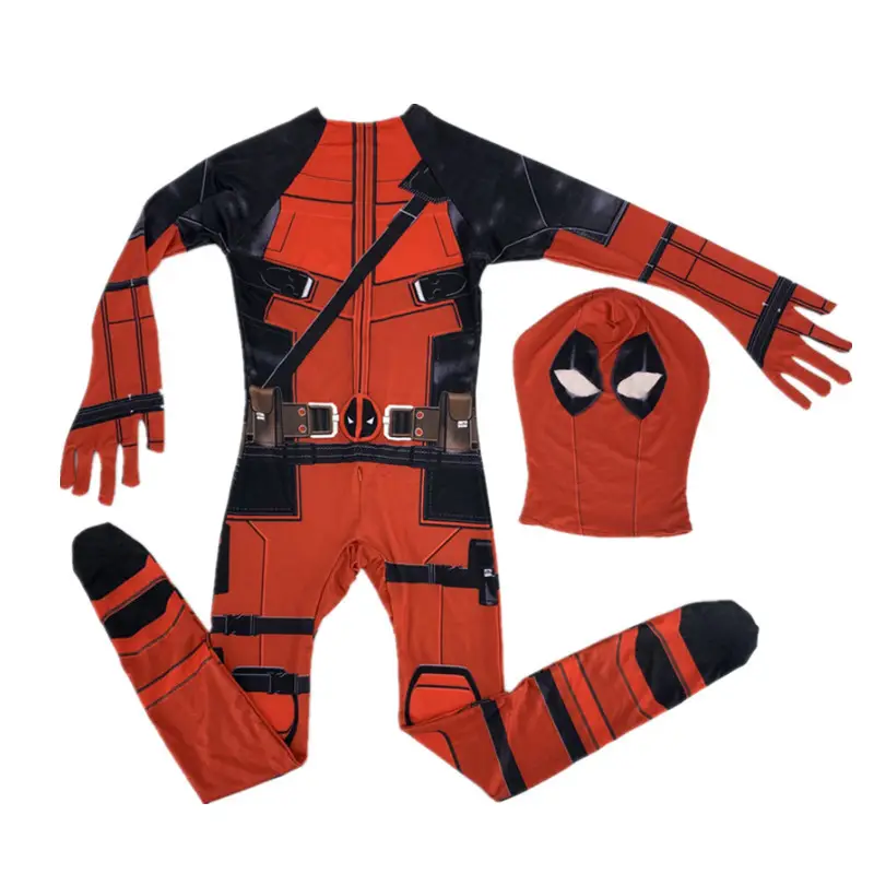 Children Spider-Man Black Tights Cosplay Suit - Image 12