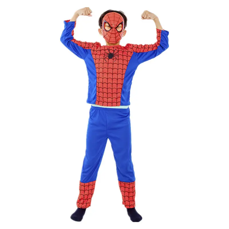 Children Spider-Man Black Tights Cosplay Suit - Image 13