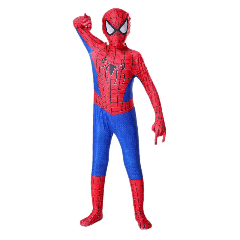 Children Spider-Man Black Tights Cosplay Suit - Image 4