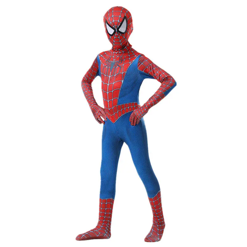 Children Spider-Man Black Tights Cosplay Suit - Image 7
