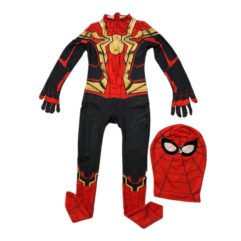 Children Spider-Man Black Tights Cosplay Suit - Image 8