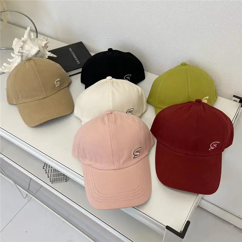 Beige Baseball Cap Summer Travel Sports - Image 3