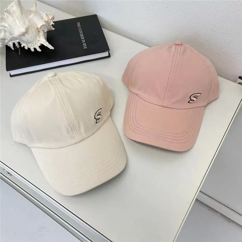 Beige Baseball Cap Summer Travel Sports - Image 4