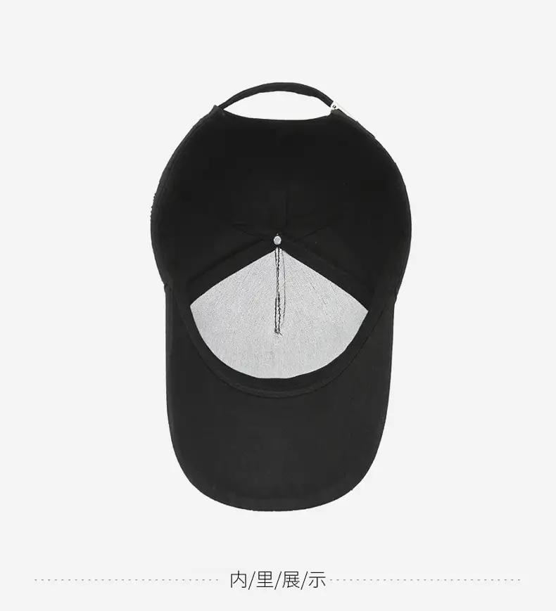 Silver Rhinestone Baseball Cap with Logo Design — feature 13