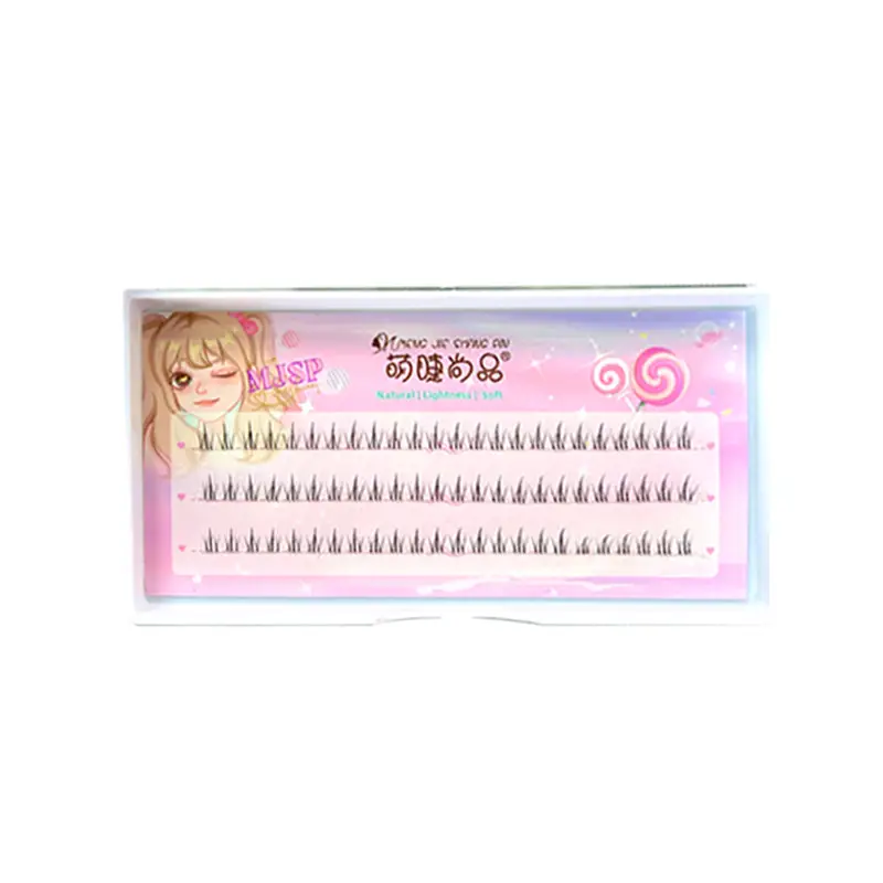 Double Pointed Fake Eyelashes for Natural Look - Image 4