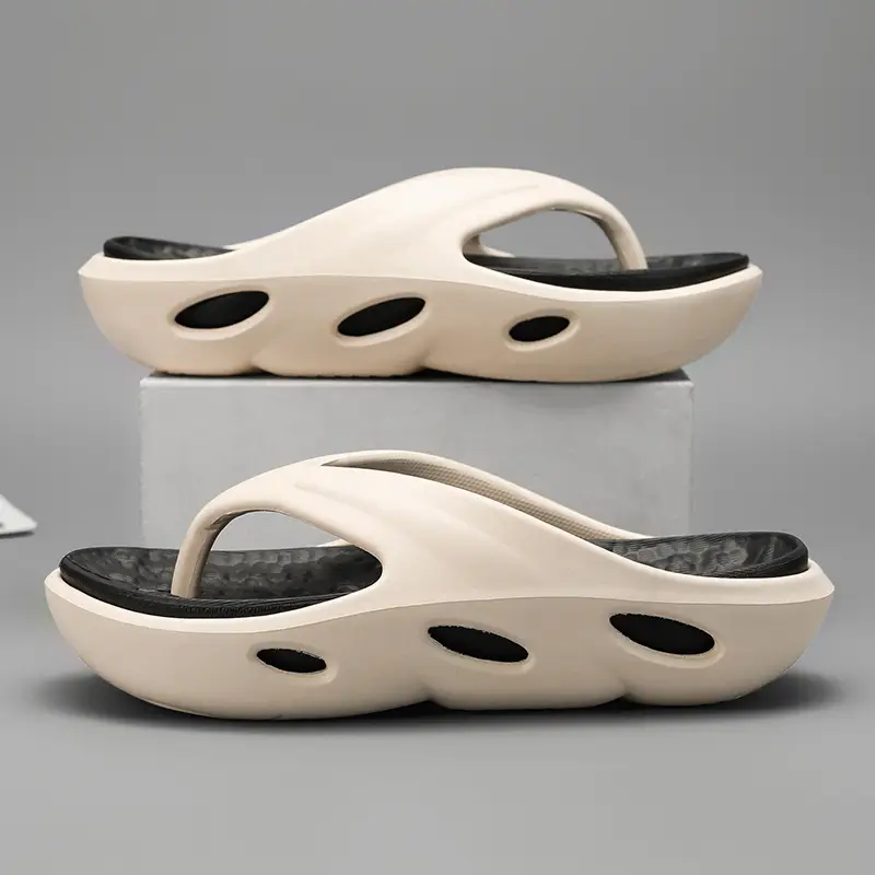 Large Size Summer Couple's Casual Fashion Sports Flip-Flops Comfortable Soft Bottom Sandals Thick Bottom Lightweight Non-slip Slippers - Image 4