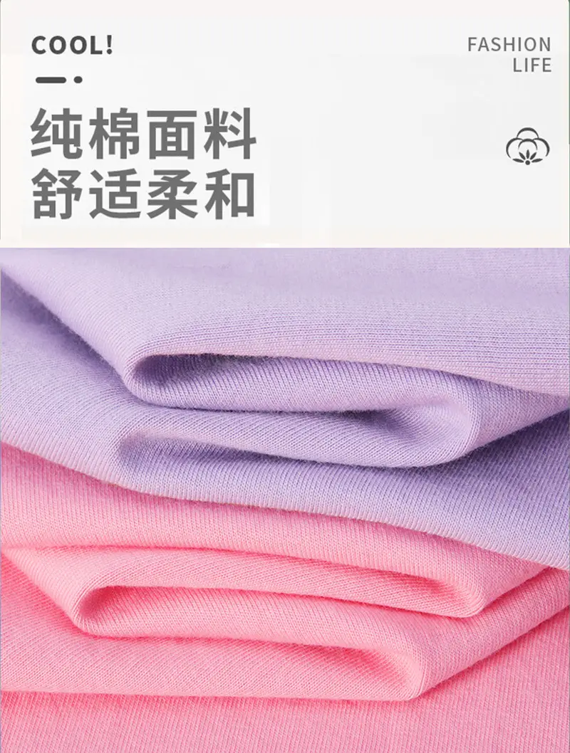 White Cotton Crewneck T-Shirt for Girls Summer 2025 β feature 8