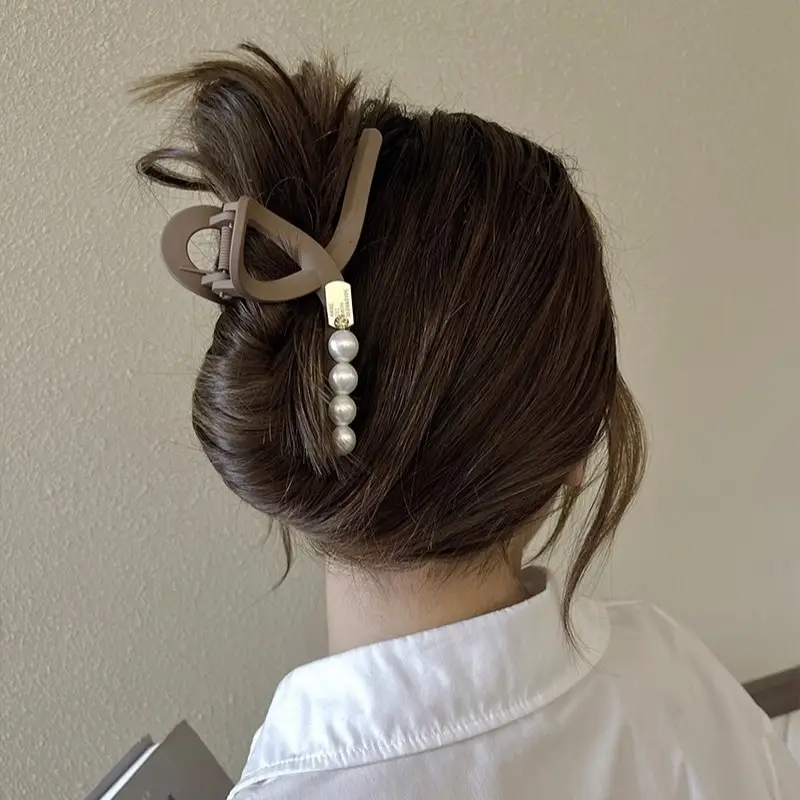 Retro Korean Frosted Hair Clip Women's Back - Image 6