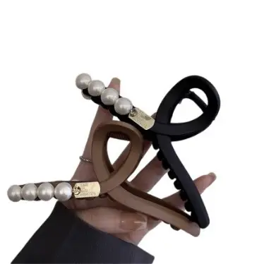 Retro Korean Frosted Hair Clip Women's Back - Image 7